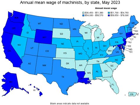 cnc machine top pay rate|cnc machinist salary by state.